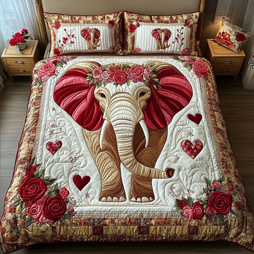 Endless Pawsibilities 3-Piece Quilted Bedding Set NCU0NT2664