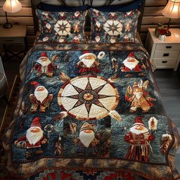 Echo of the Forest 3-Piece Quilted Bedding Set NCU0PT2854