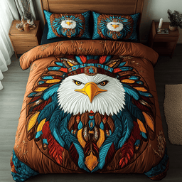 Echoes of the Sky 3-Piece Quilted Bedding Set NCU0DK3268