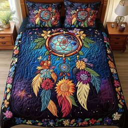 Dream Shield 3-Piece Quilted Bedding Set NCU0NT2789