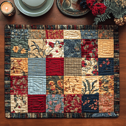 Timeless Grace Quilted Place Mat NCU0VH2134