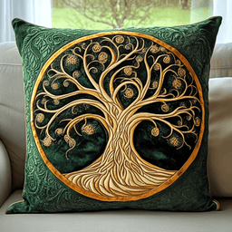 Spirit Of The Forest Quilted Pillow Case NCU0VL849