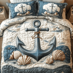 Beachside Escape 3-Piece Quilted Bedding Set NCU0VL887