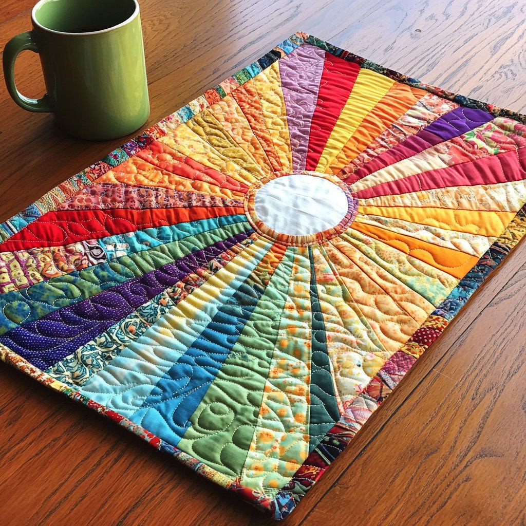 Sunrise Field Quilted Placemat NCU0NT3441