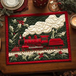 Jingle Journey Quilted Place Mat NCU0VH824