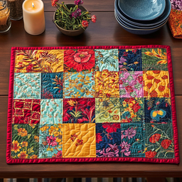Heritage Patch Quilted Place Mat NCU0VH2135