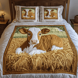 Prairie Starlight 3-Piece Quilted Bedding Set NCU0VH1495