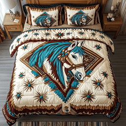 Echoes of Freedom 3-Piece Quilted Bedding Set NCU0DK3233