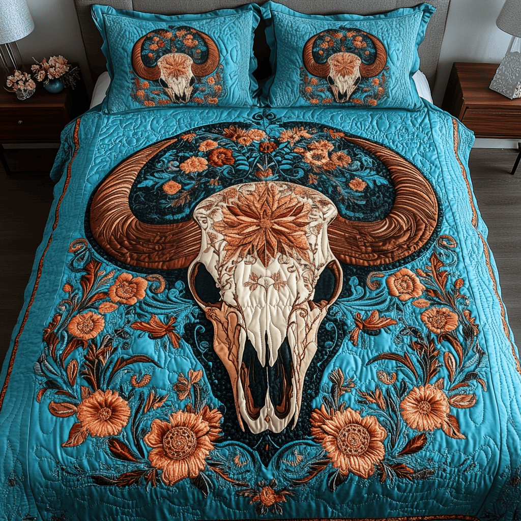 Rustic Soul 3-Piece Quilted Bedding Set NCU0VH1342
