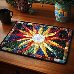 Bright Rays Quilted Placemat NCU0NT3435