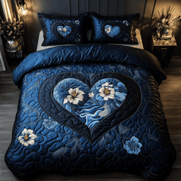 Bound by Love 3-Piece Quilted Bedding Set NCU0DK3123