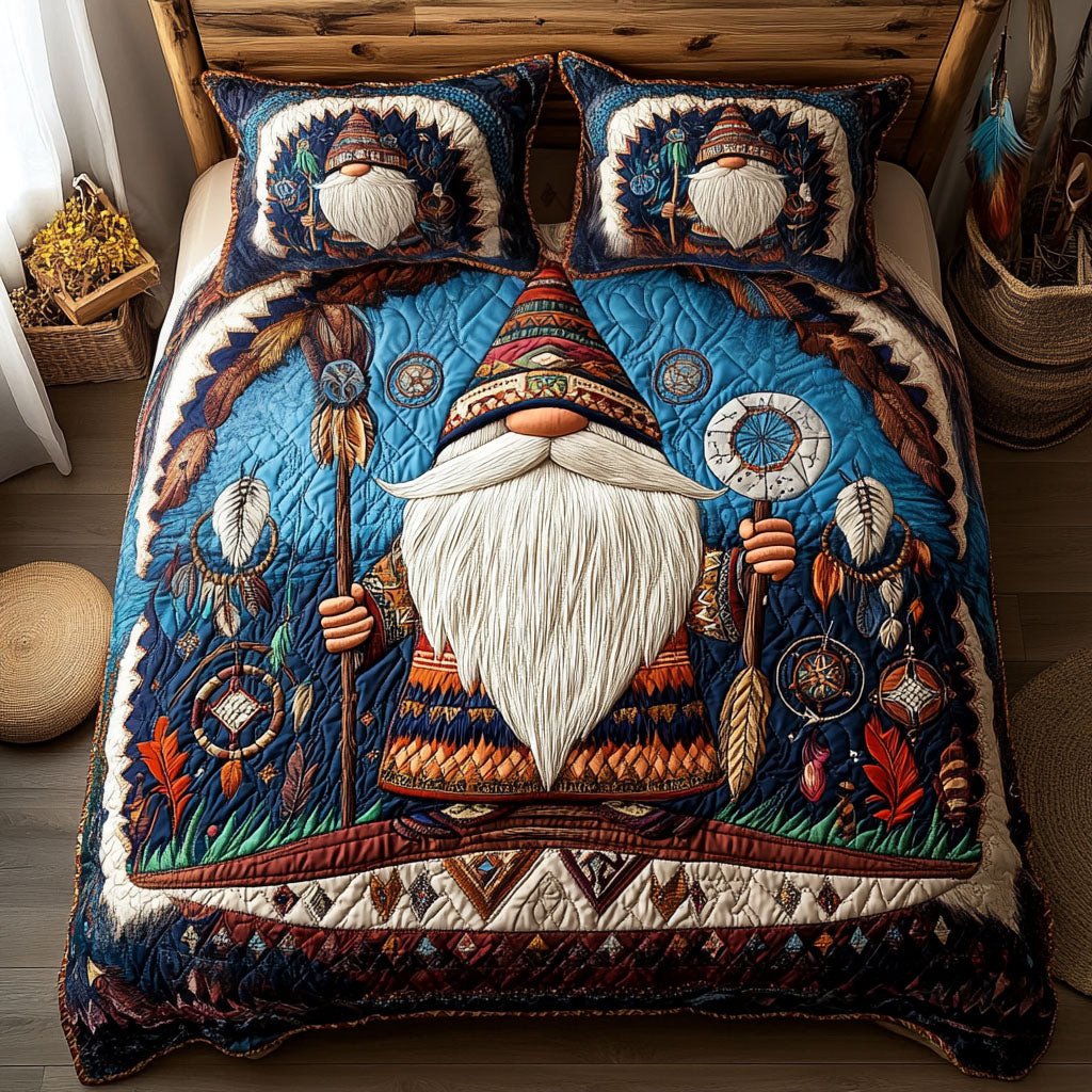 Sacred Grove 3-Piece Quilted Bedding Set NCU0PT2773
