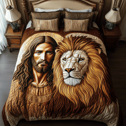 Majestic Protector 3-Piece Quilted Bedding Set NCU0TH2390
