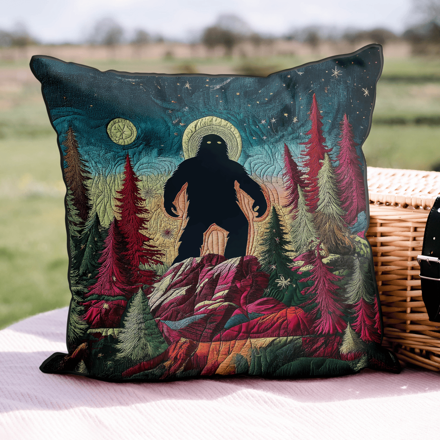 Bigfoot Legend Quilted Pillow Case NCU0DK3946