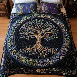 Soul Tree 3-Piece Quilted Bedding Set NCU0NT2673