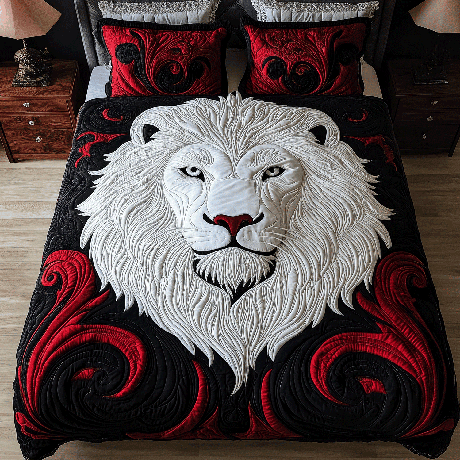 Celestial Fields 3-Piece Quilted Bedding Set NCU0TH2396