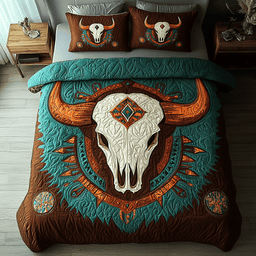 Echoes of Strength 3-Piece Quilted Bedding Set NCU0DK3228
