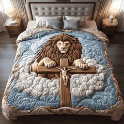 Crossed Majesty 3-Piece Quilted Bedding Set NCU0TH2414
