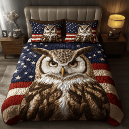 Feathered Sage 3-Piece Quilted Bedding Set NCU0DK3106
