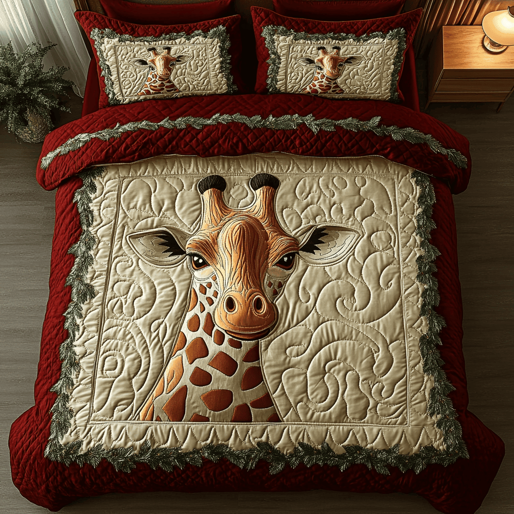 Neck of Wonders 3-Piece Quilted Bedding Set NCU0DK3170