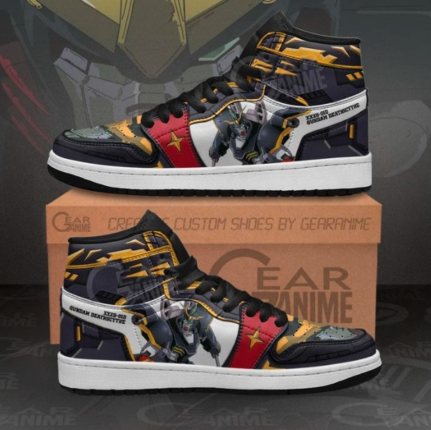Gundam custom Shoes For Anime Fans