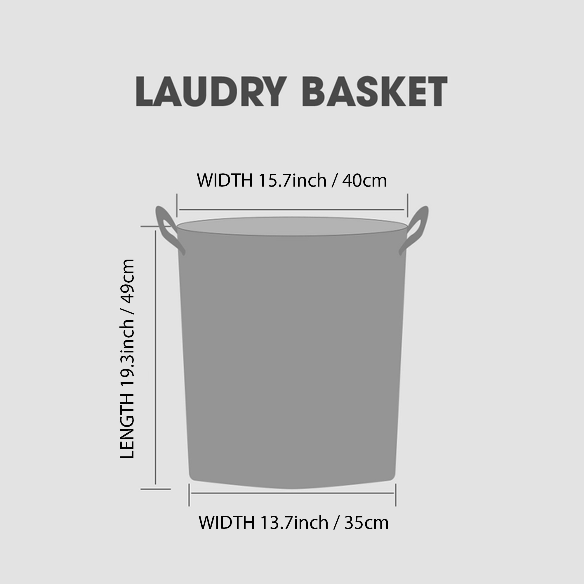 Laundry Basket Size Chart