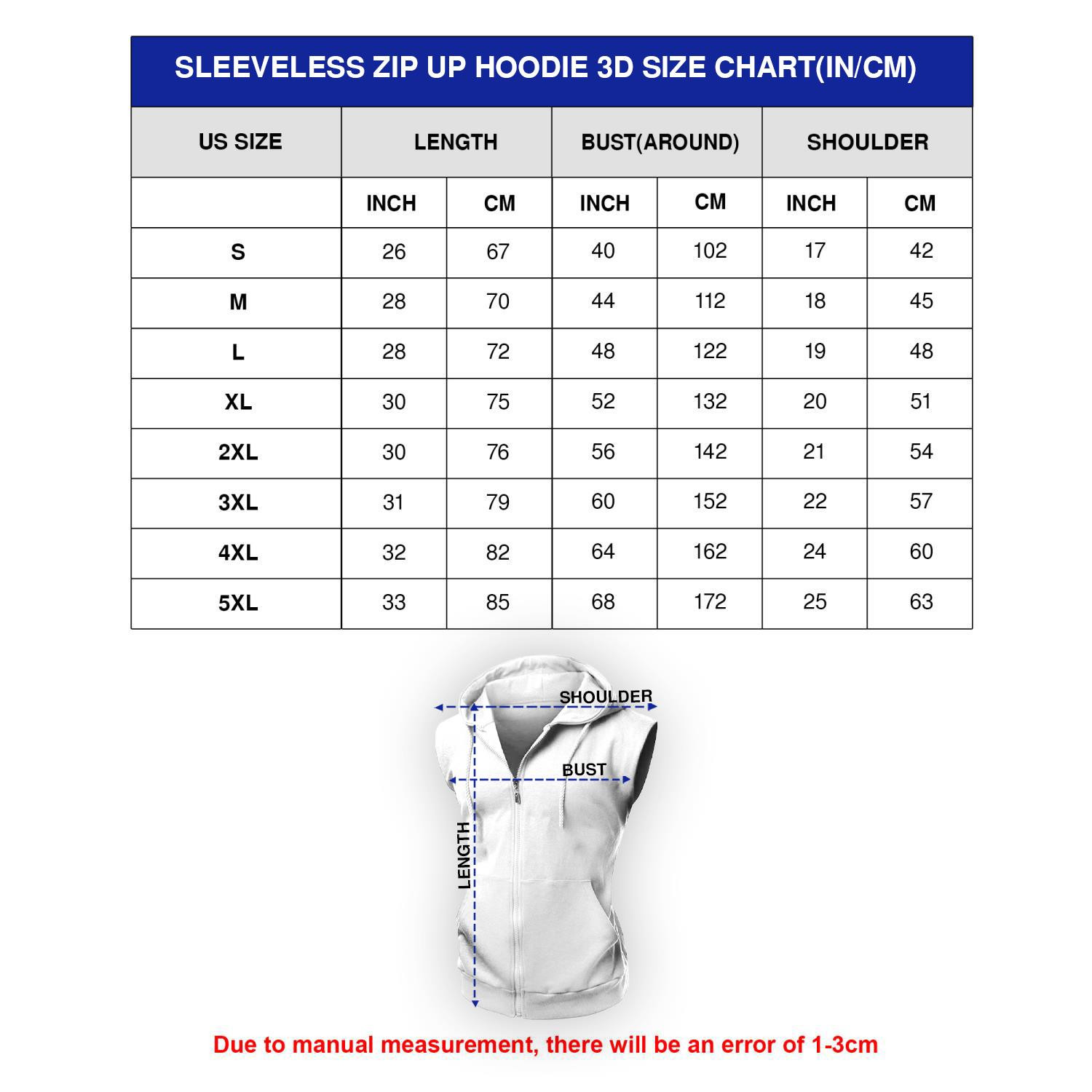 Rammstein Metal Band Sleeveless Zip-up Hoodie 46 108 - DESIGN-TREND