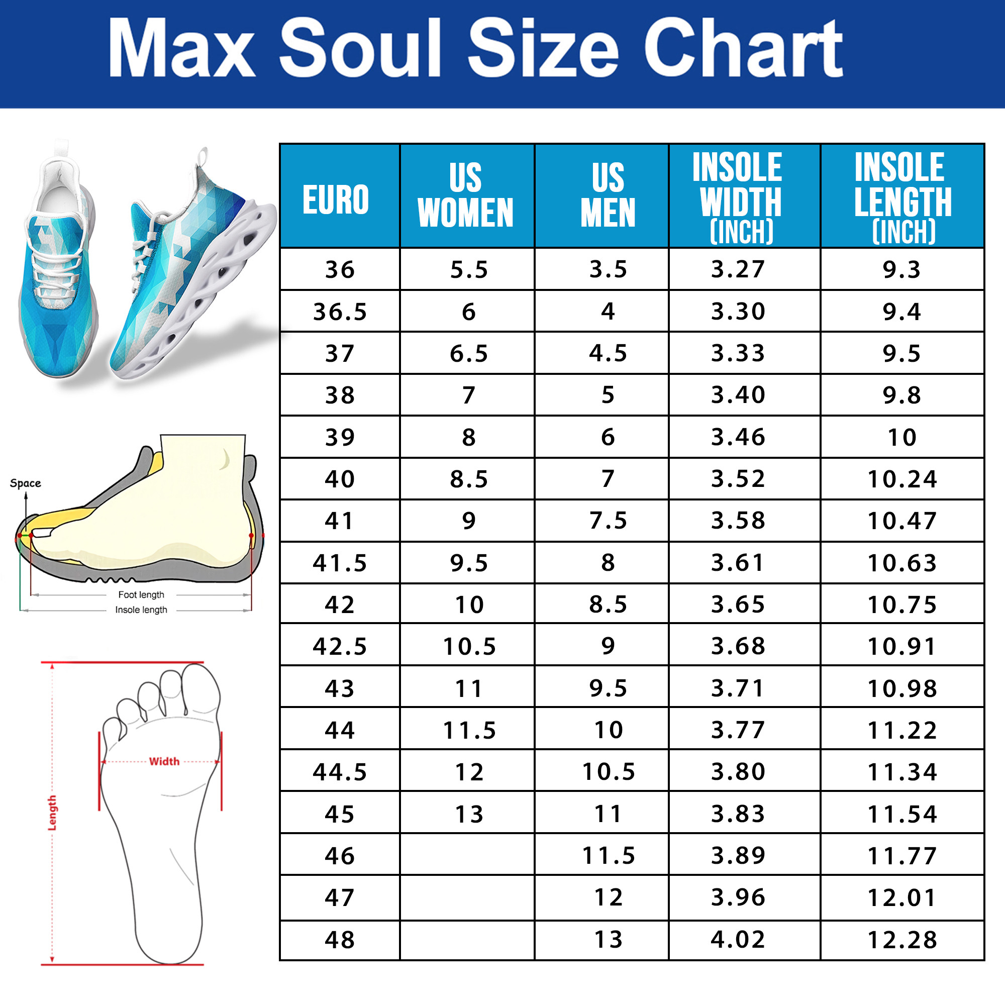 Size Chart - FrenchieFeet