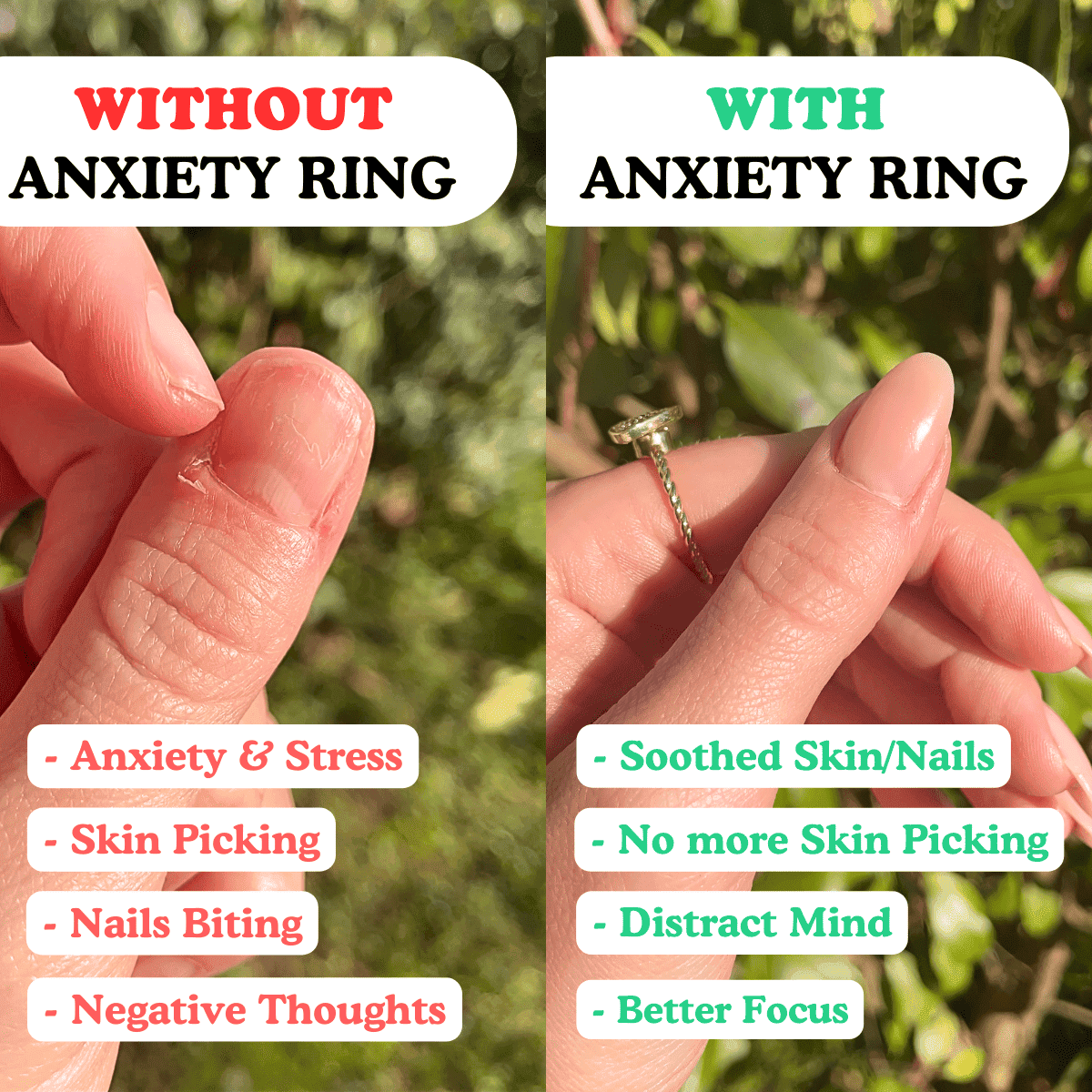 Anxiety Fidget Ring Benefits