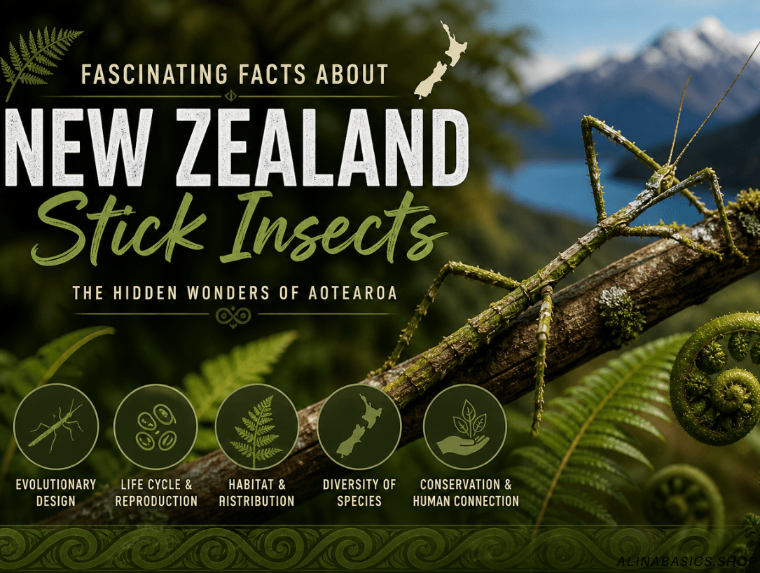 Nz Insect Identification Fascinating Facts About New Zealand Stick Insects - Alina Basics