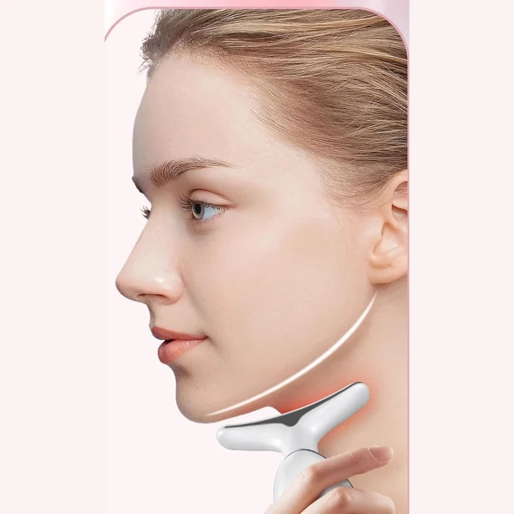 Ems Neck Face Lifting Massager, 7 In 1