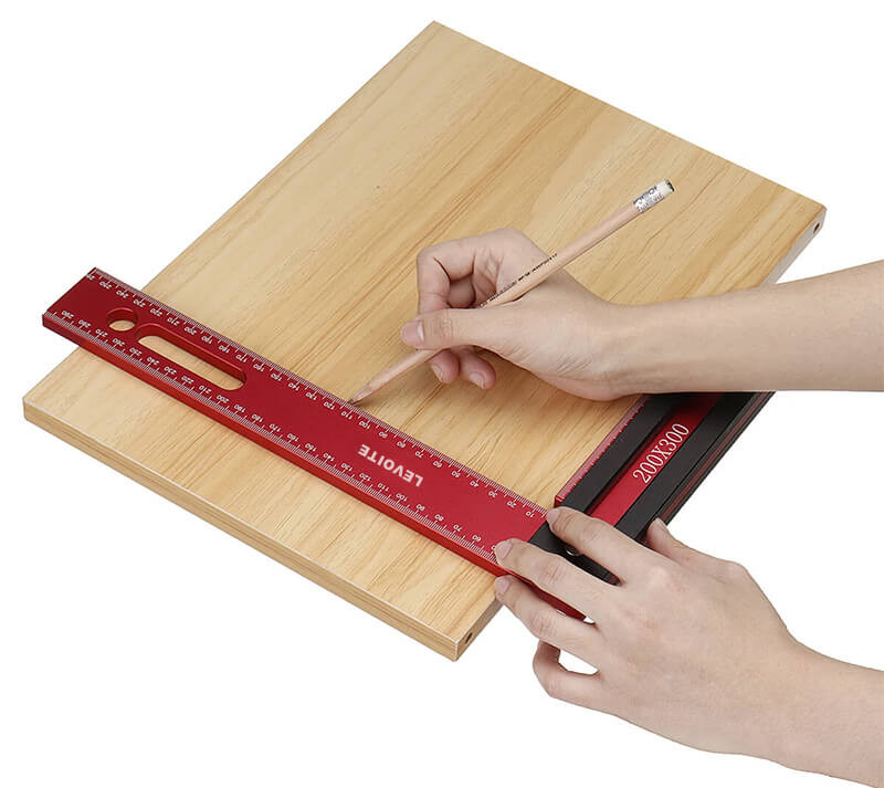 Levoite™ Precision Woodworking Square Large Carpenter Square