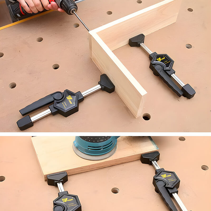 Levoite MFT Bench Dog Clamp Adjustable Bar Clamp Quick Fixed for Workbench